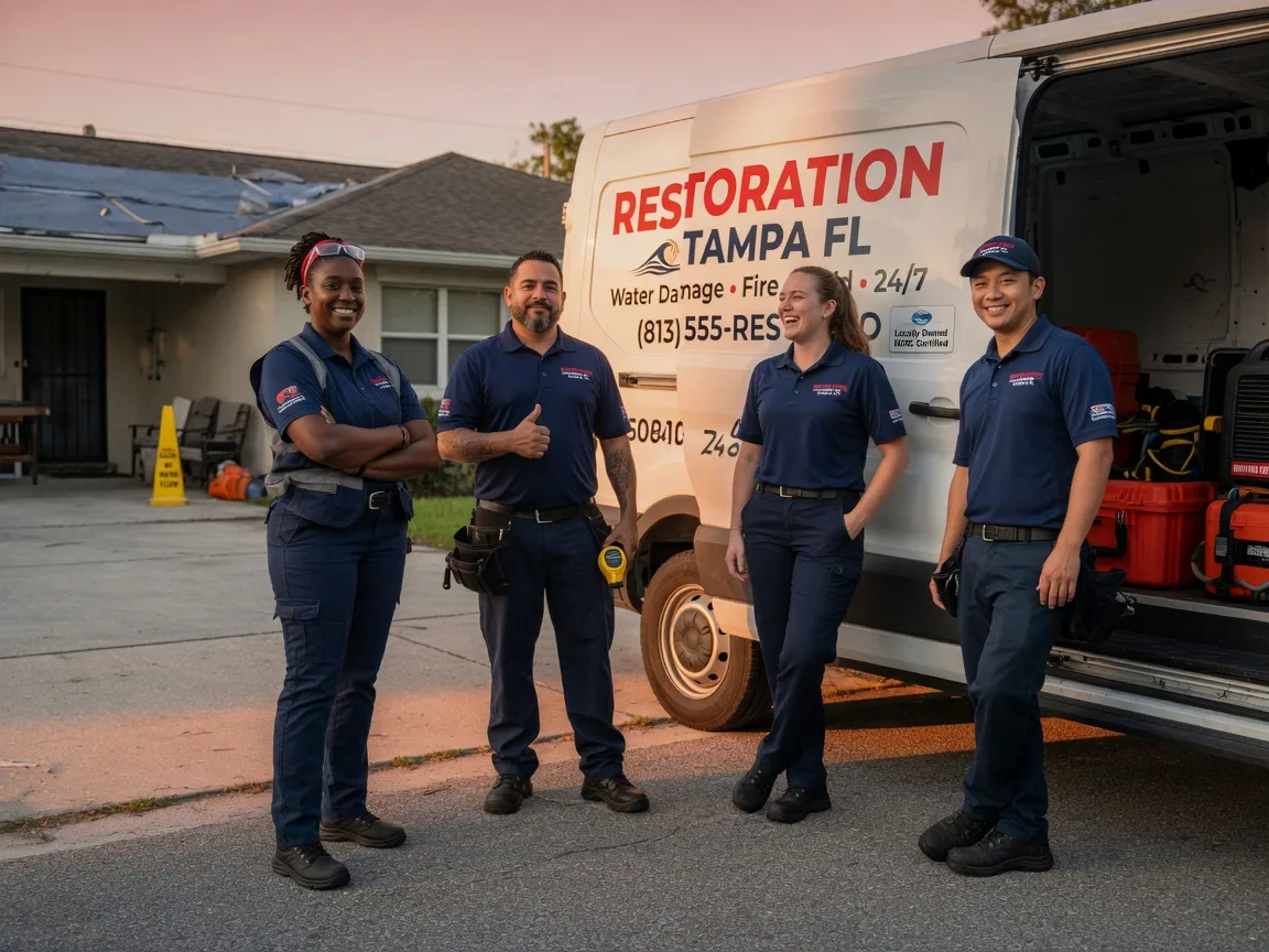 Water Damage Restoration company in Sanger, TX